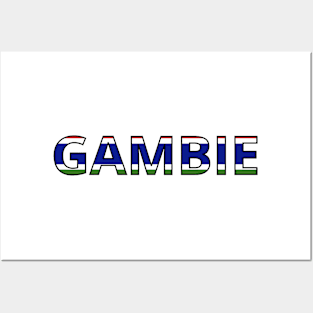 Drapeau Gambie Posters and Art